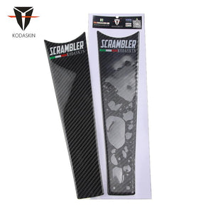 KODASKIN PROTECT TANK PAD CARBON STICKER NEW FOR DUCATI SCRAMBLER