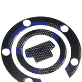 KODASKIN Gas Fuel Tank Cap Pad Protection Sticker for YAMAHA YZF R6 Blue