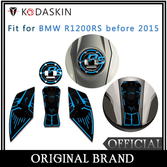 KODASKIN  Fuel Tank Cap Sticker Fish Sticker Sticker Fit For BMW R1200RS Before 2015