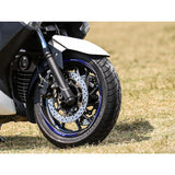 KODASKIN 2D Wheel Rim Emblem Sticker Decal for Yamaha XMAX400 XMAX 400