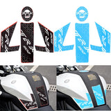 Motorcycle 3D Printing Tank Pad Protector Sticker Decal Gas Knee Grip Tank Traction For Benelli TRK502 TRK 502 502X