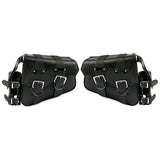 Motorcycle Saddle Bags Side Storage Black left right alforjas para moto motorcycle bag For Harley Sportster XL883