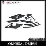 Carbon Pad Pedal Sticker Emblem Decal For Z1000 2014-2015