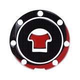 KODASKIN 3D Printing Gas Cap Tank Traction Pad Knee Fuel Side Grip for CFMOTO 250NK 400NK 650NK Black&Red