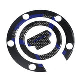 KODASKIN Gas Fuel Tank Cap Pad Protection Sticker for YAMAHA YZF R6 Blue