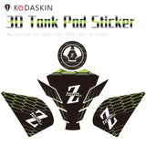 KODASKIN Motor 3D Gas Cap Tank Pad Sticker Decal Emblem for  KAWASAKI Z1000SX