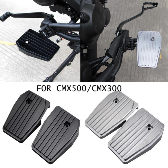 Rebel 500 300 Motorcycle Billet Wide Foot Pegs Pedals Rest Footpegs For HONDA CMX500 CMX300 REBEL 500 REBEL 300 accessories