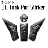 KODASKIN Motorcycle 3D Printing Gas Cap Sticker Fuel Tank Pad Protection Decal for BENELLI Leoncino