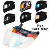 Motorcycle Helmet Shields Visor Replacement Uv Protection Sunshield Windshield For GXT M67 M-67