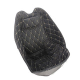 AK550 Motorcycle PU Leather Rear Trunk Cargo Liner Protector Motorcycle Seat Bucket Pad for  KYMCO AK550