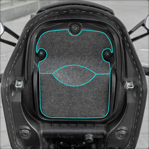 Motorcycle Rear Trunk Cargo Liner Protector Seat Bucket Pad for for kymco xciting s400 accessories