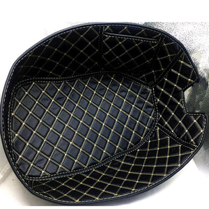 Motorcycle PU Rear Trunk Cargo Liner Protector Seat Bucket Pad for for kymco xciting s400 accessories