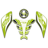 KODASKIN  Fuel Tank Cap Sticker Fish Sticker Sticker Fit For SUZUKI GSX250R  GSXR250 (Green)