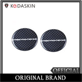 KODASKIN Motorcycle 3D Carbon Timing Belt Cover Front and Rear Round Decal for Ducati STREETFIGHTER 848