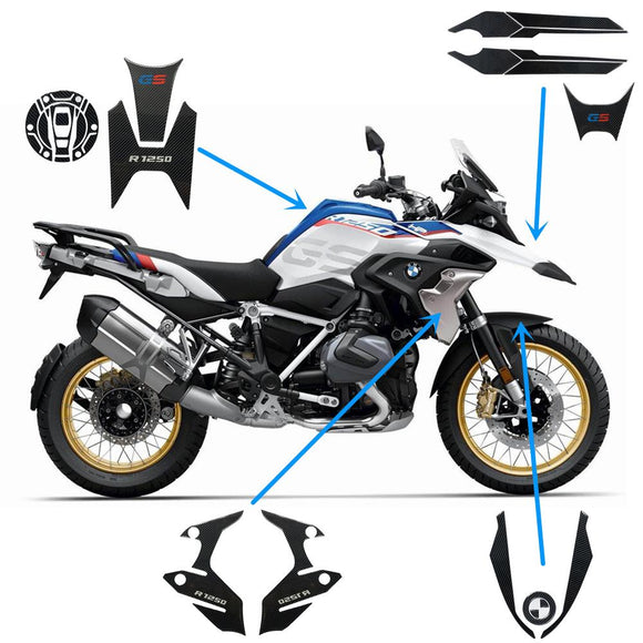 R1250GS 3D Fairing Emblem Sticker Decal Motorcycle Body Full Kits Decoration Sticker For For BMW R1250 GS R 1250 GS R 1250GS HP