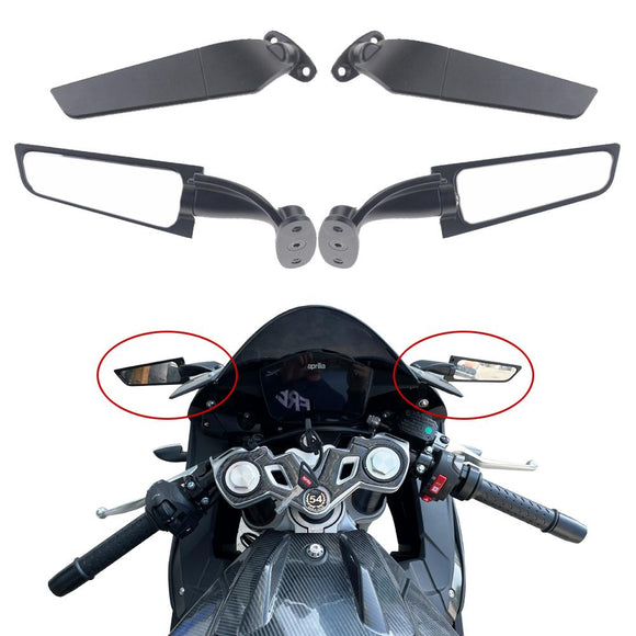 Motorcycle Mirrors Modified Wind Wing Adjustable Rotating Rearview Mirror For Honda CBR1000RR 2004-2016 CBR 1000RR 2022 2021