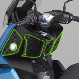 Carbon Fiber Fairing Emblem Sticker Decal Motorcycle Body Full Kits Decoration Sticker For C400X c400x Key version