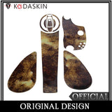 KODASKIN Motorcycle 3D Rust Tank Pad Sticker Decal Emblem GRIPPER STOMP GRIPS EASY for DUCATI SCRAMBLER