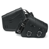 Motorcycle Saddle Bags Side Storage Black left right alforjas para moto motorcycle bag For Harley Sportster XL883