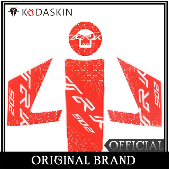 KODASKIN 3D Printing For Benelli TRK502 Gas Traction Tank Pad Protectiion Sticker Decal Red